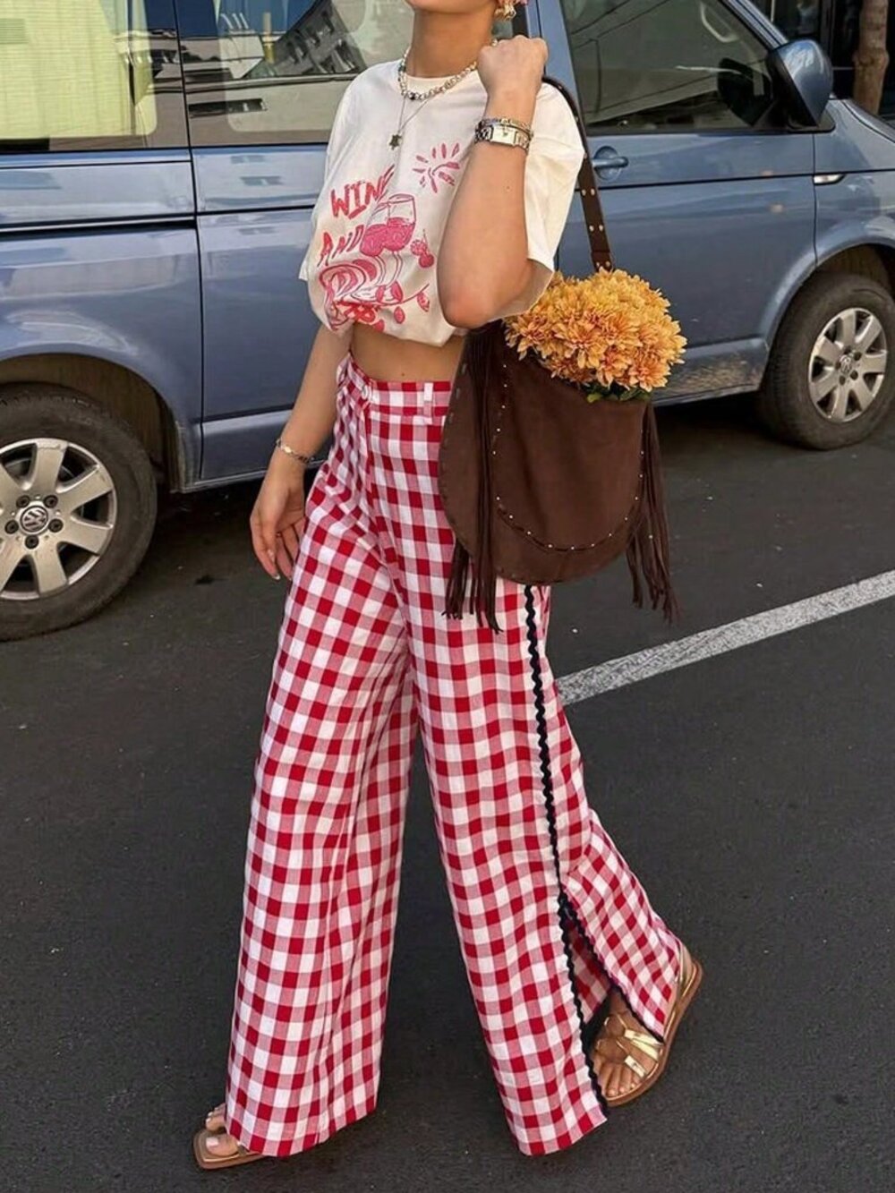 Red Casual Women's Elegant Vacation